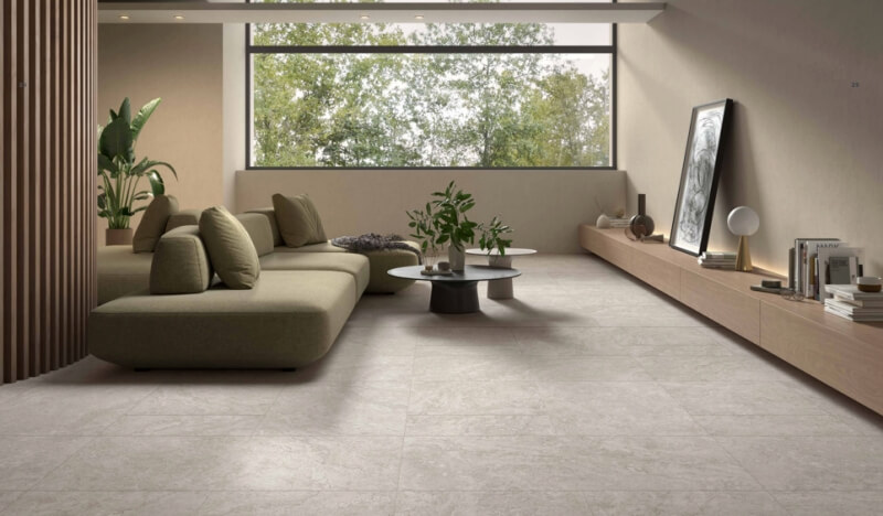 CASTELVETRO - Roma Greige szürke travertin burkolat